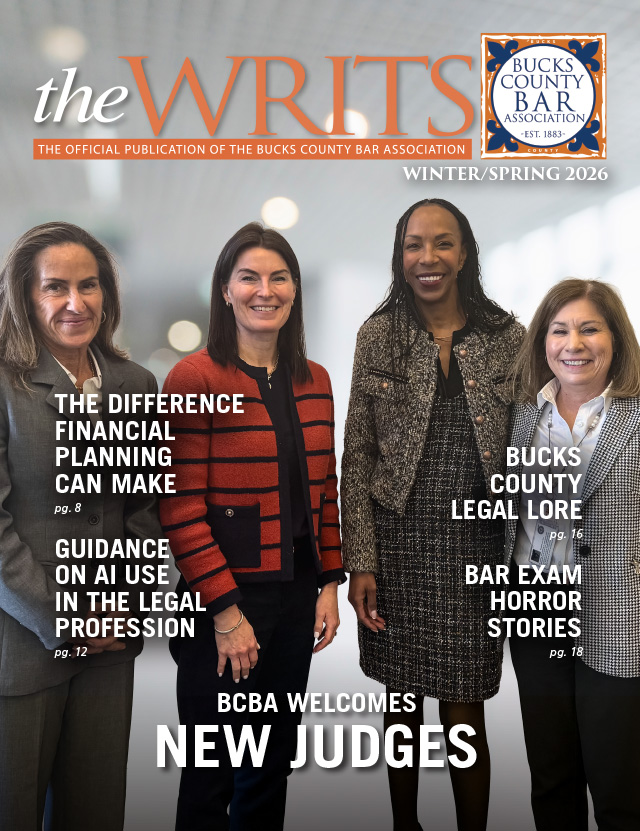 Bucks Writs Winter/Spring 2026