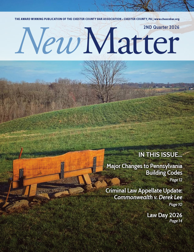 New Matter 2nd Quarter 2026